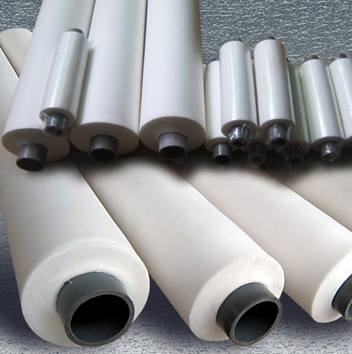 Professional Molded Silicone Rubber Roller For Printing Machine Factory Heat Resistant Closed Cell Silicone Rubber Roll