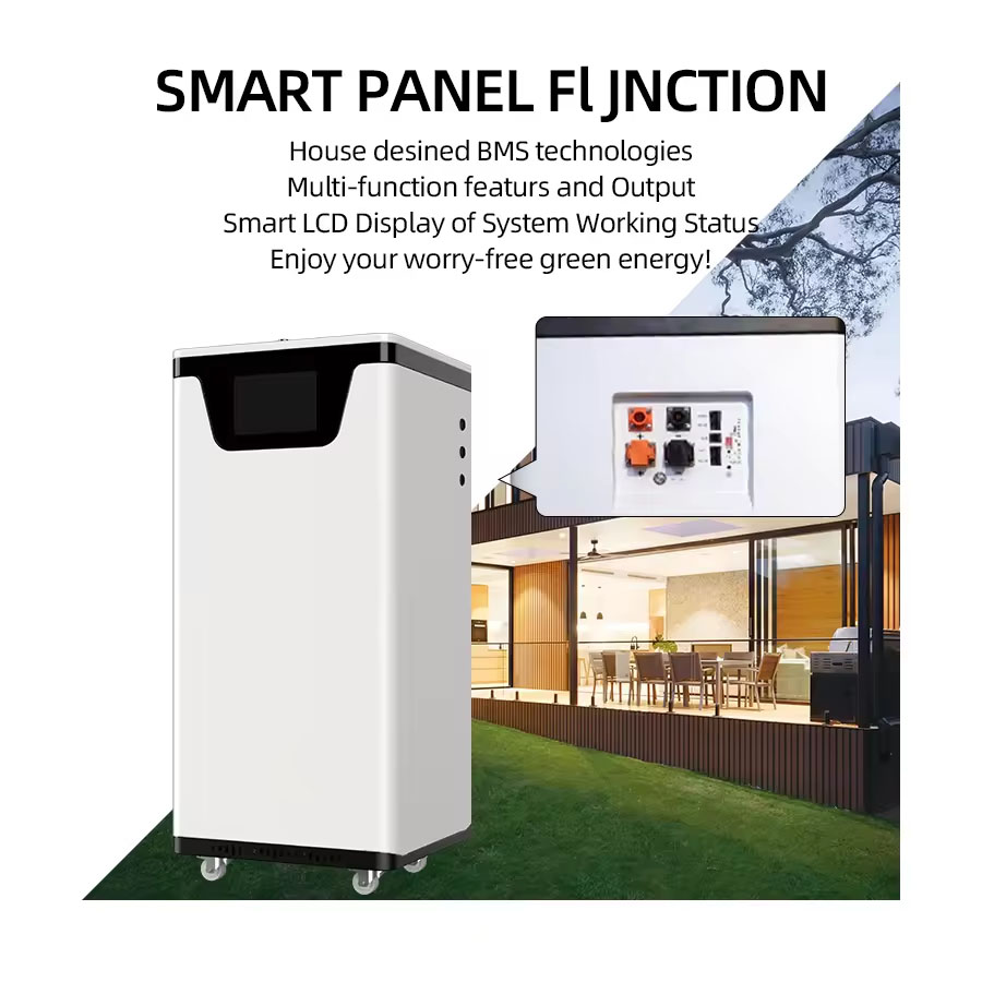 Floor-Mounted Home Energy Storage Solution: 51.2V 300Ah/400Ah 15KWh Lithium-Ion Battery System