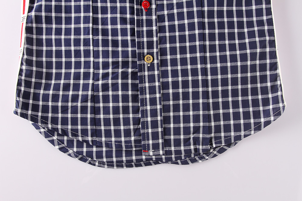 Boy'S 100% Cotton Casual Shirts 4 14y Size Stockpapa