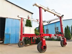 Buy cheap Used Boat Hoist Side Lifting Rubber Tired Gantry Crane 12t For Lift Boat product