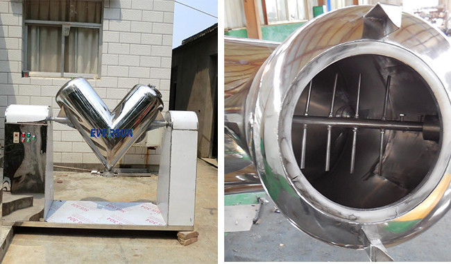 Fully Automatic V Mixing Machine Industrial V Mixer For High Viscosity Materials