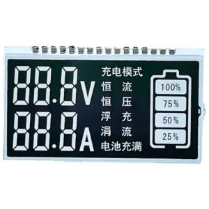 Buy cheap Customized Voltmeter LCD Display 6 O′Clock Segment LCD Display product