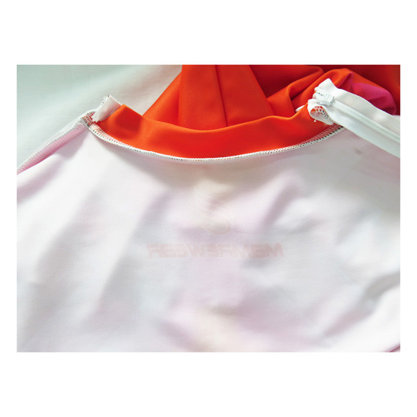 Long Sleeve Style Inline Skate Clothing Orange Skating Skin Suit For Lady