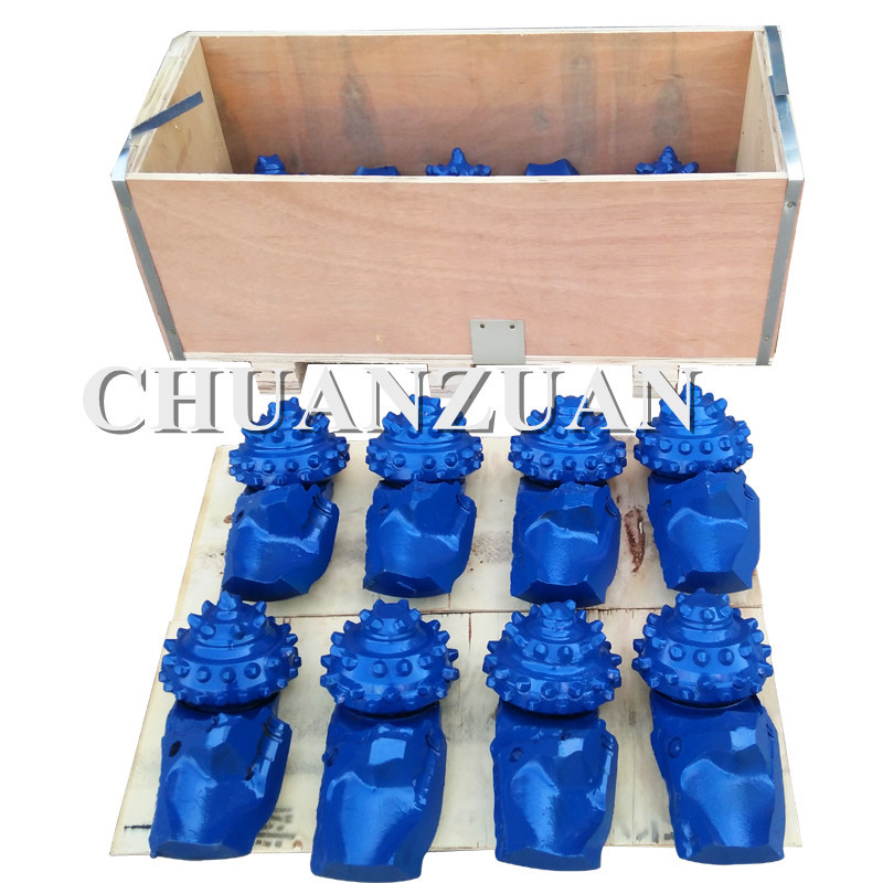 8 1/2 Inch Single Cone Bit / Blue Steel Tooth Bit For Piling Work