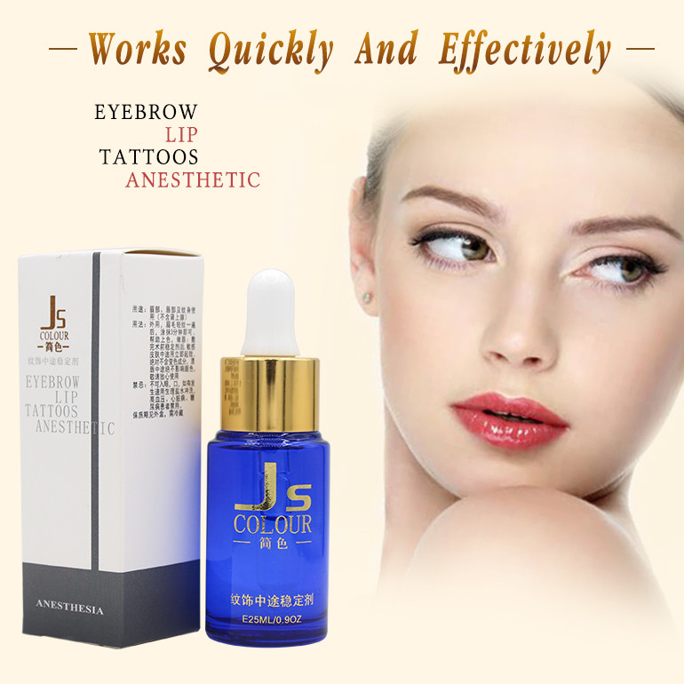 JS Tattoo Anesthetic Solution Permanent Makeup No Pain Tattoo Numbing Gel