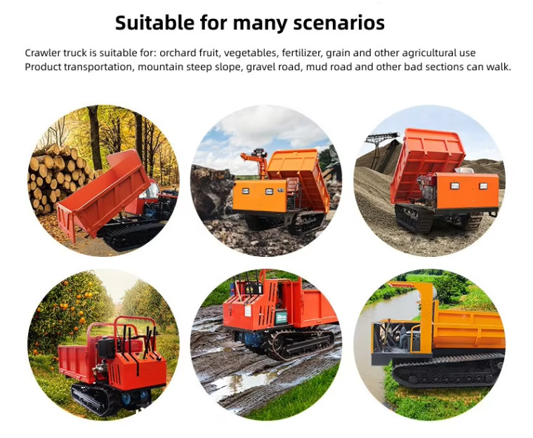 Multifunction Track Transporter 2 Ton Loading Capacity For Industry