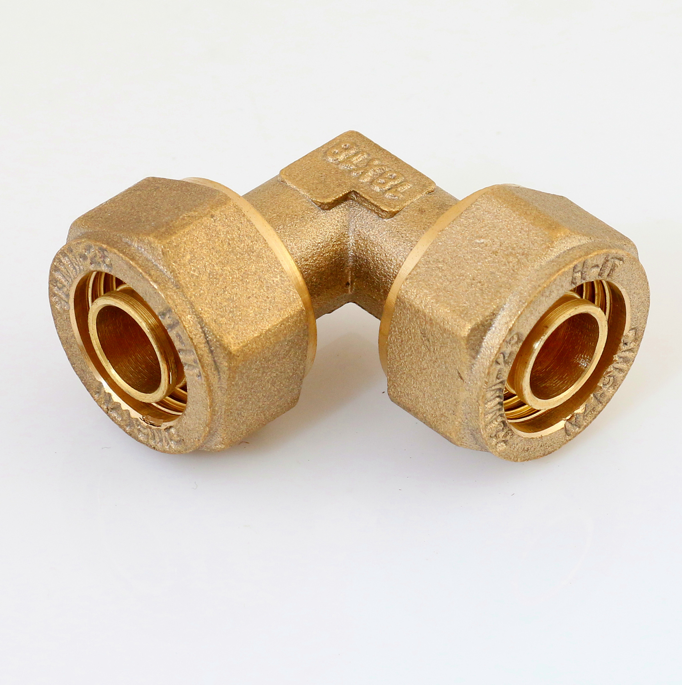 PEX Compression Brass fitting Water Tube Plumbing Materials Elbow Male brass fitting pipe