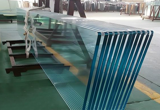Smooth Glass Texture Thick Transparent Window for Building Unbreakable Tempered Glass