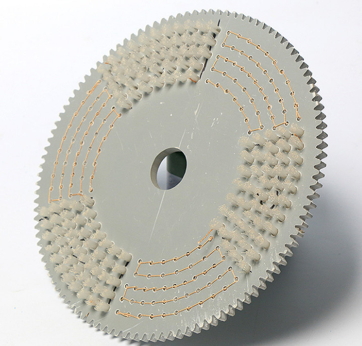 Deburring Polishing Grinding Disc Brush Abrasive Wire Nylon Wire Industrial Disc Brush