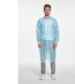 Wholesale Medical Disposable Lab Coats SMS Non Woven PP Stretchable Surgical Lab Gown Hospital Uniform