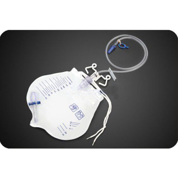 Disposable Medical Sterile Luxury Urial Urine Drainage Bag 2000ml For Adult