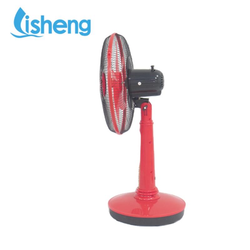 18" Battery Operated 12v 18 Inch Rechargeable Dc Fan Emergency Light Fan 12 Digital 15 Pedestal Air Cooling Fan 3 or 5 Ce ROHS