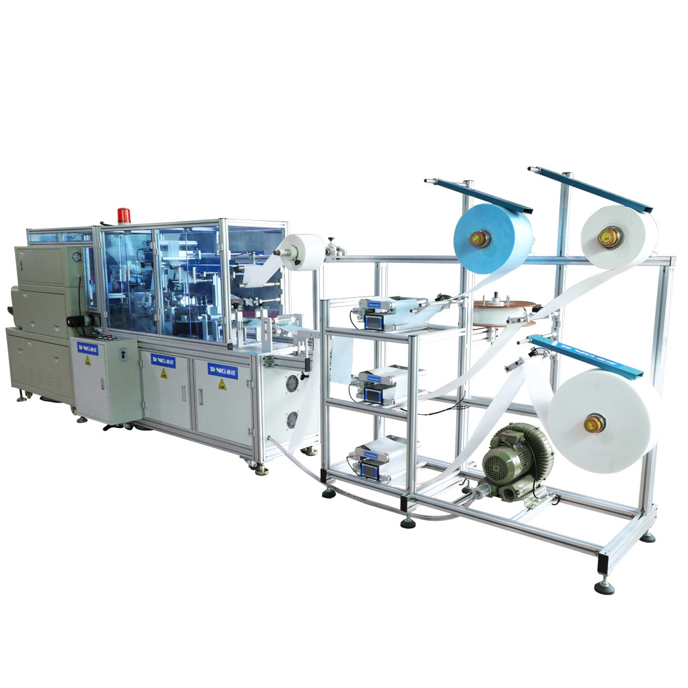 260Pcs/min Non Woven Face Mask Making Machine , CE Mask Manufacturing Machine 13KW