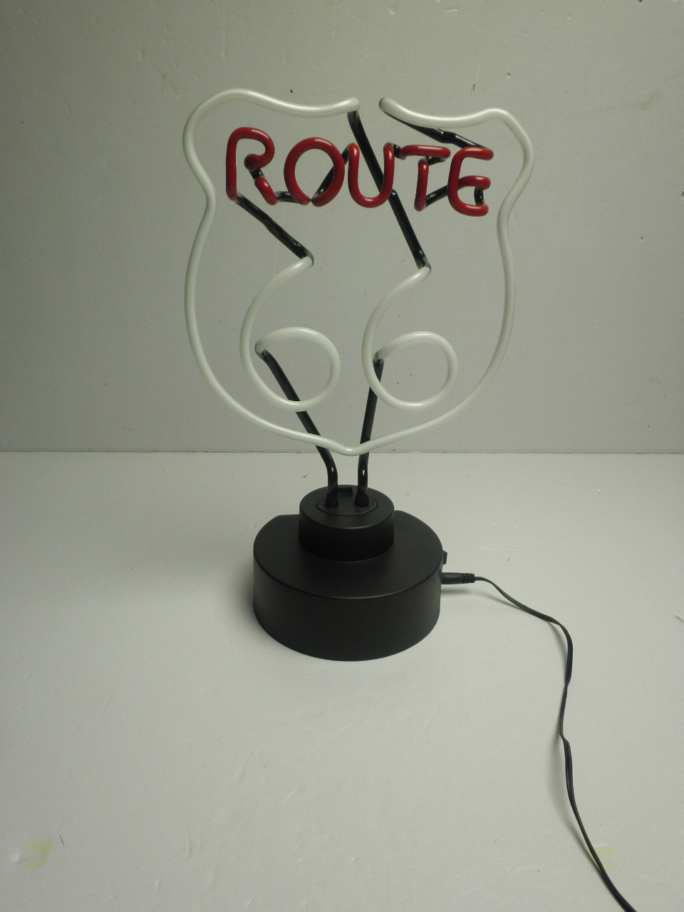 Route 66 Neon Light Desk Lamp Glass Tube Neon Sign 10x10