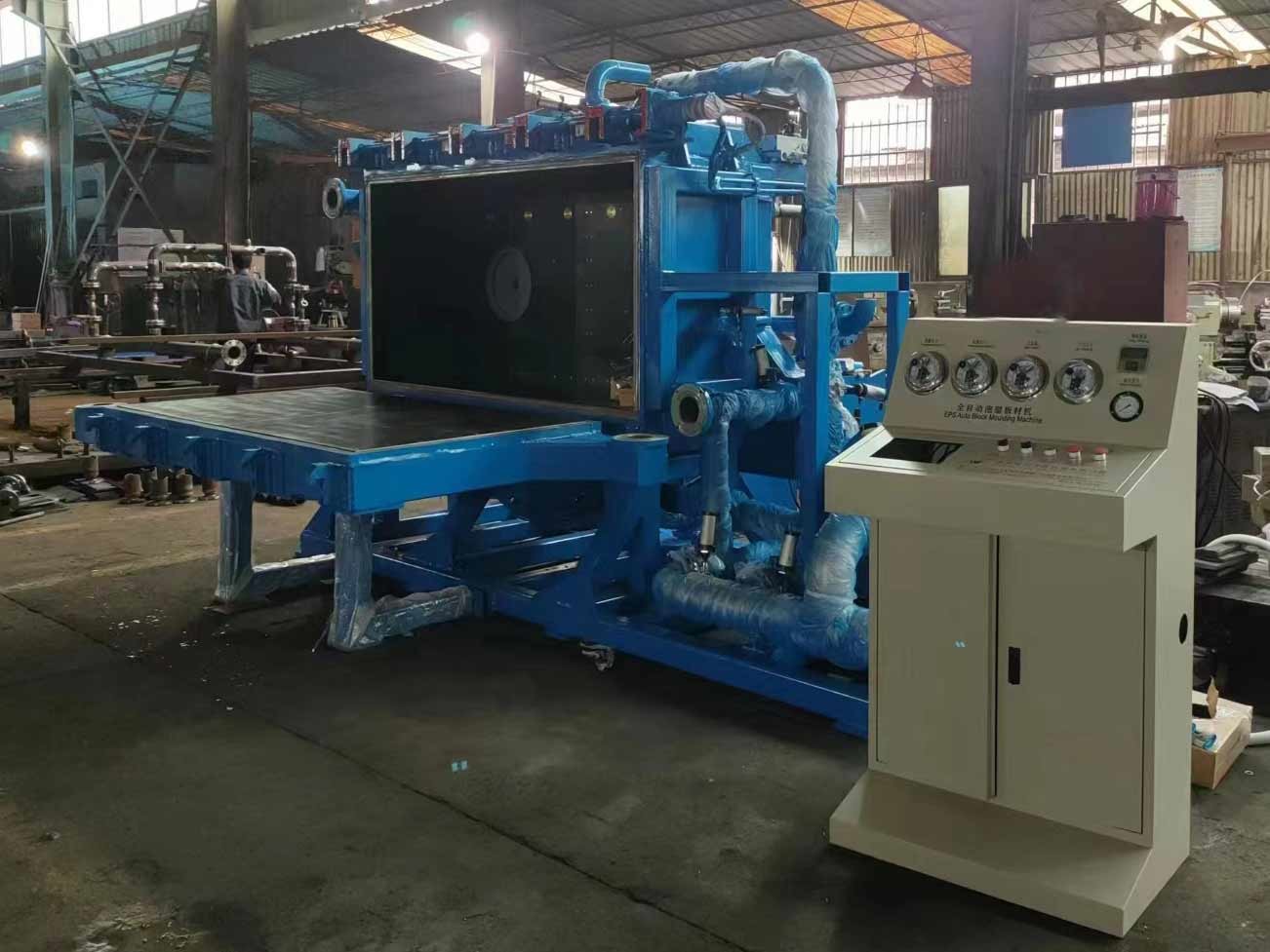 PLC Control EPS Block Moulding Machine For Polystyrene Sheet