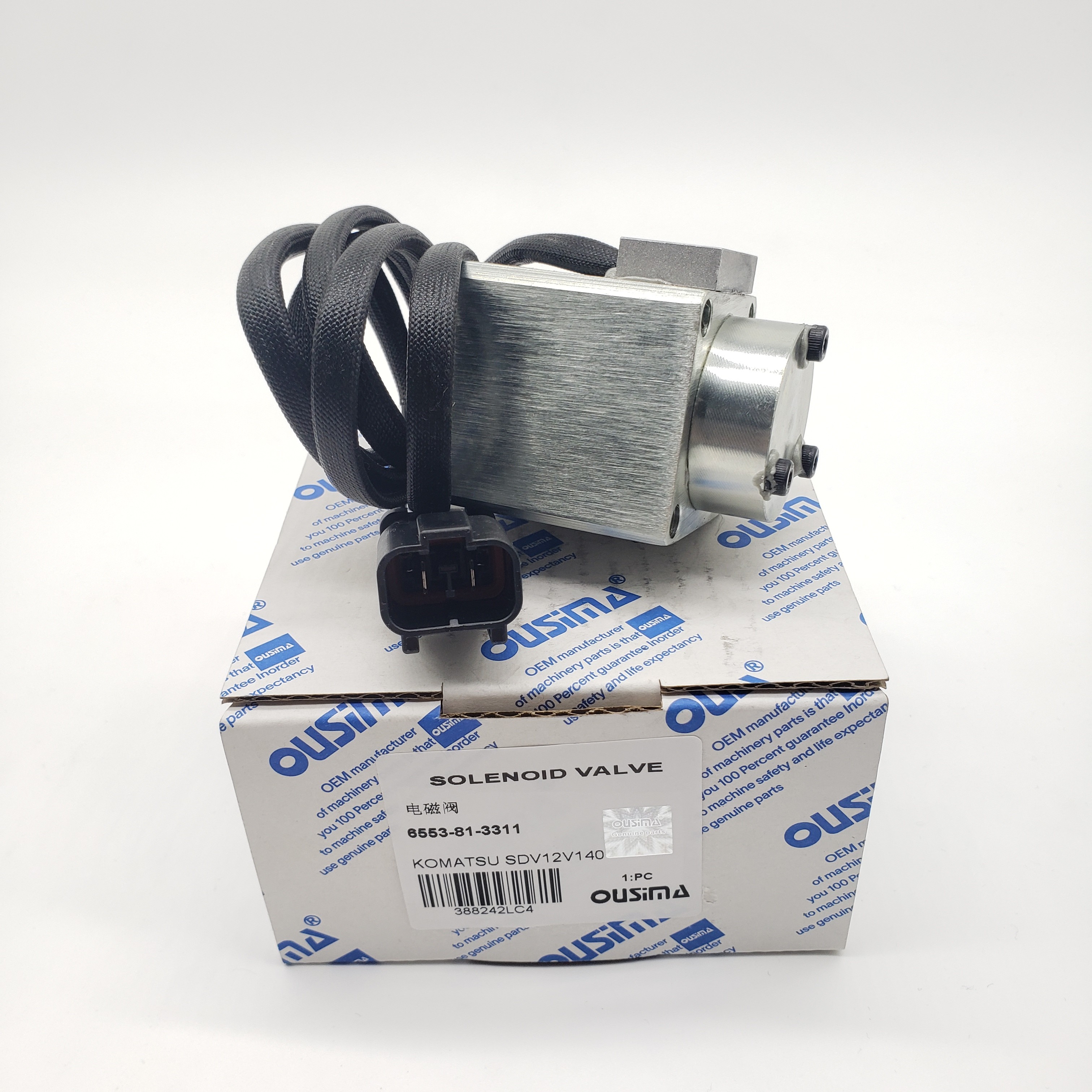 Solenoid Valve 6553-81-3311 for KOMATSU SDV12V140