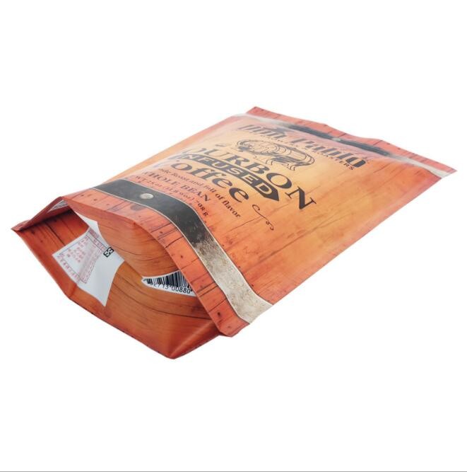 Food Grade Stand Up Zipper Pouch 250g Aluminum Foil 50 Microns For Coffee Packaging