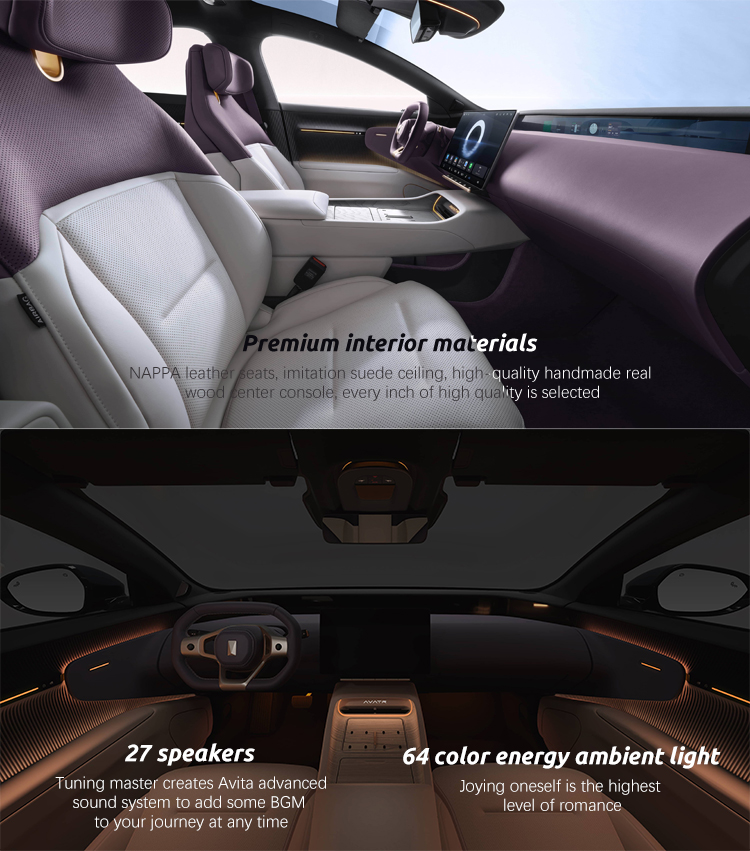 Avatr12 650km 730km Range Luxury Electric Car Suv hua wei Avatr New Energy Vehicle 4 Seats 5Seats Suv