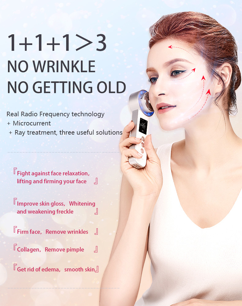 Portable Anti Aging EMS 90KHZ RF Facial Device