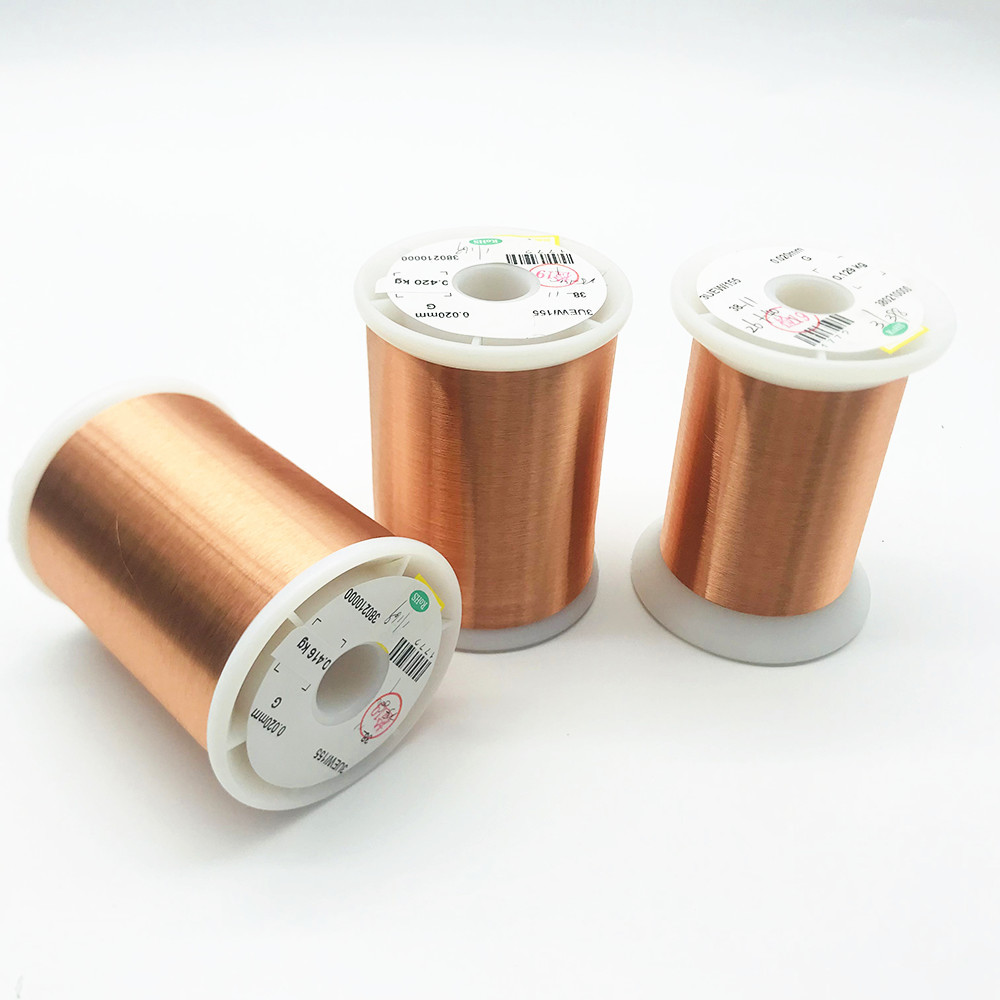 46 Awg Magnet Wire Class 155 0.04mm Copper Enameled
