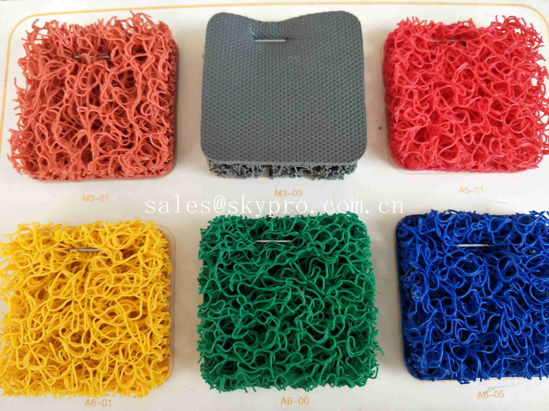 Large Size Workshop Door Bathroom Car Roll Size Plain Color PVC Coil Mat 1.2x12m