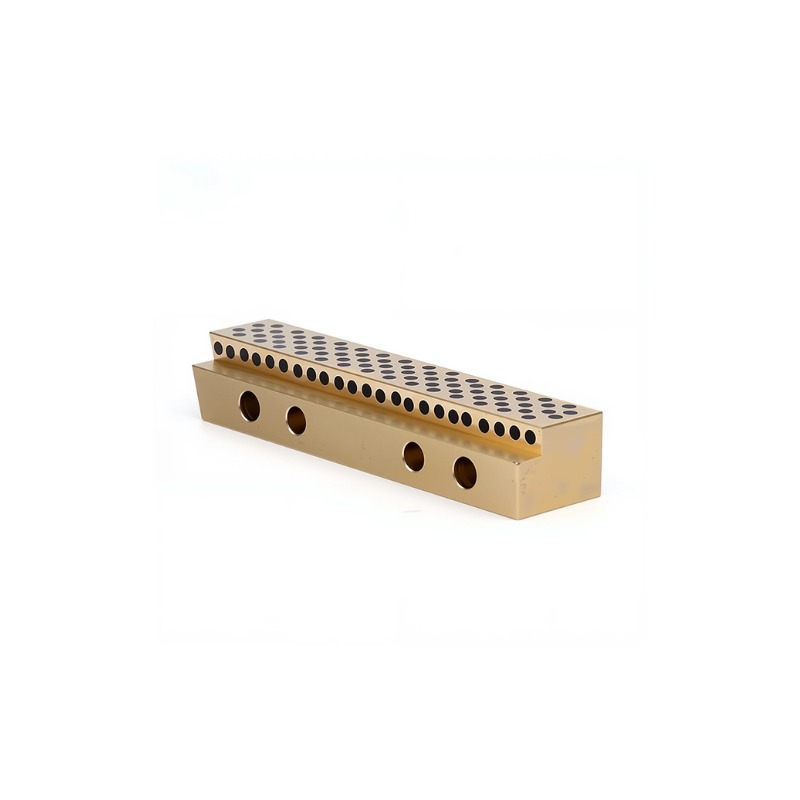 An oil-free self-lubricating graphite copper plate slide plate, this type of material is usually applied in environments that require high wear resistance and low friction, especially in components such as guide rails and guide plates. The advantage of the graphite copper plate sliding plate lies in its ability to provide continuous lubrication performance, reduce the demand for traditional lubricating oil, and enhance wear resistance at the same time.    The numbers SOL20 30 45 May refer to standards of different sizes or models, which are used in specific application scenarios or equipment. 
