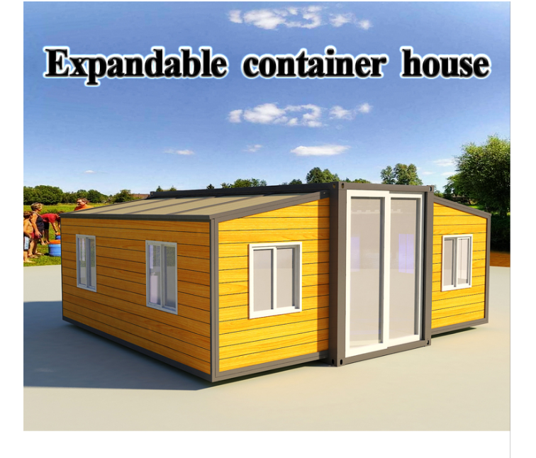 Light Steel Expandable Container House Modular Modern Design Style