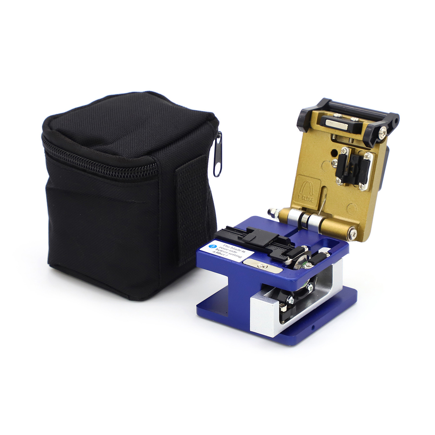 Ftth Fiber Optic Tool Kit 9 Pcs Black