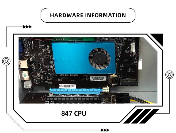 Machine chassis Motherboard 8gpu 847 pro/b85/b75 graphic card Rig Case Box 8 GPU Server Case