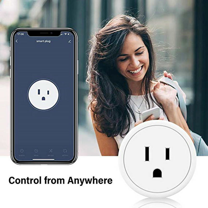 Wireless WiFi Smart Socket Alexa Google Home Energy Monitoring Smart Plug EU Tuya APP Smart Home