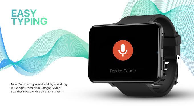4G SmartWatch 3GB 32GB GPS Wifi Android 7.1 5MP Camera 2700mAh Big Screen Smart Watch Men Women DM100 Fitness Bracelet