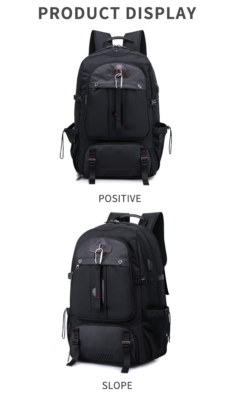 Super Large 80L High Capacity Outdoor Tactical Backpack Travel Expandable