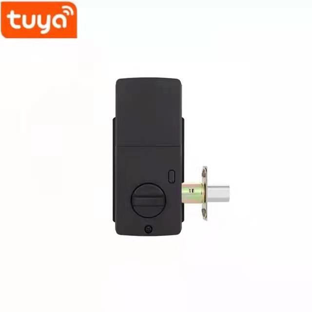 Apartment / Home Digital Rim Lock Bluetooth Digital Lock Black