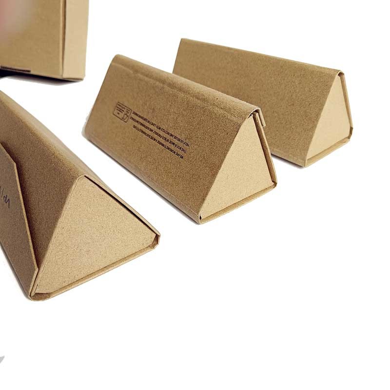 Rigid Cardboard Eco Friendly Triangular Gift Box