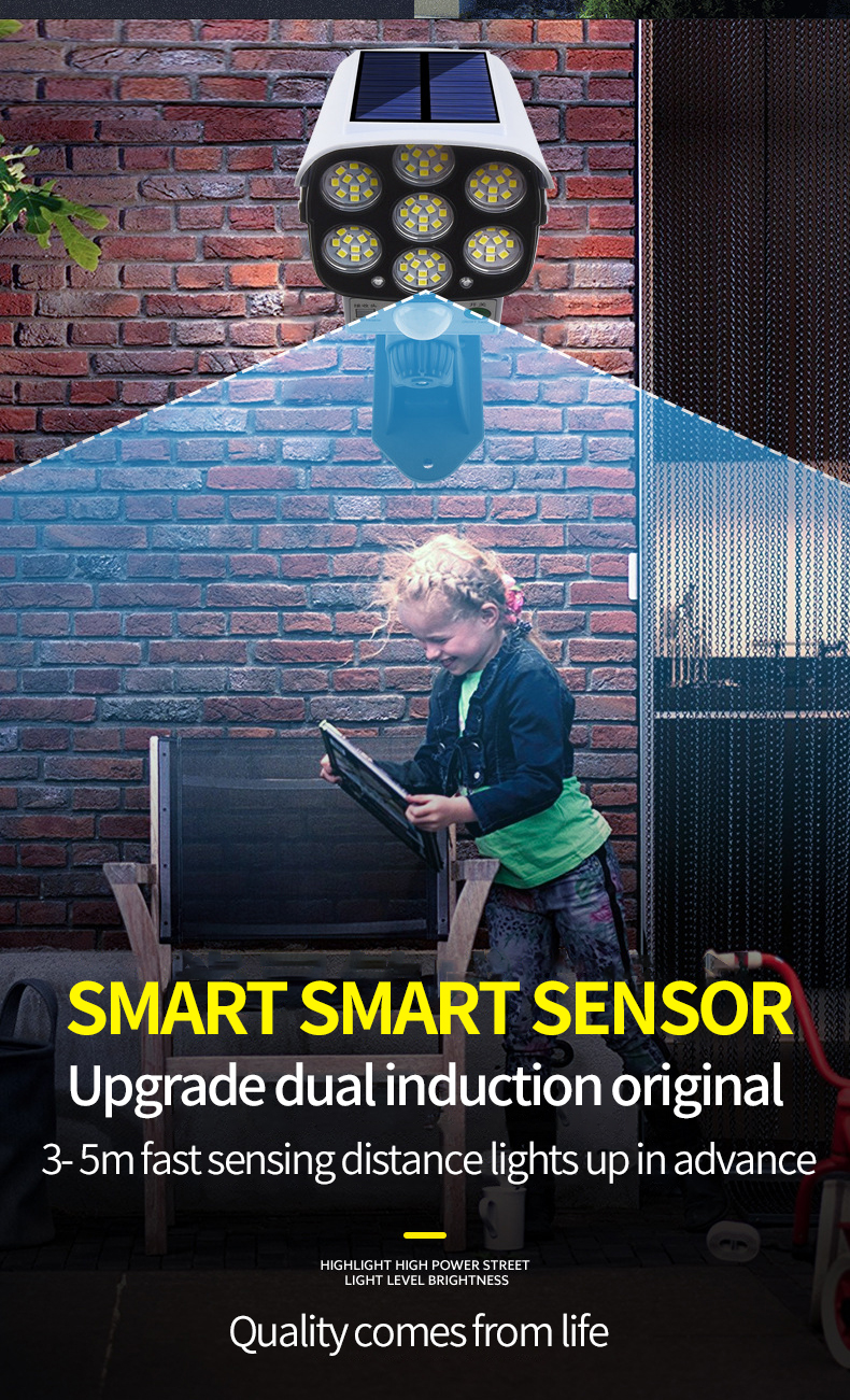 Light sensing smart sensor light