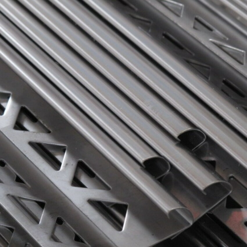 8mm Stainless Steel Metal Trim Corners For Countertops
