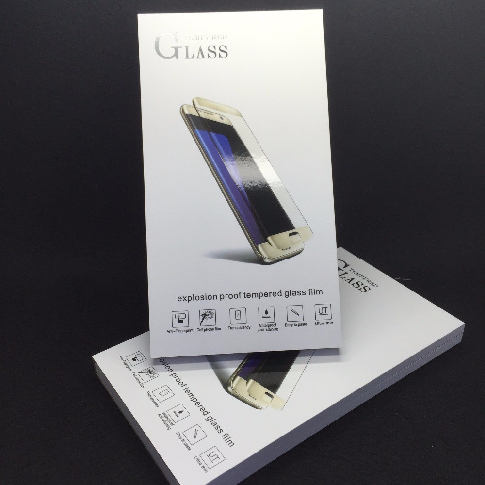 Creative customized OEM tempered glass screen protector package for retail packing box