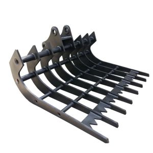 China Tilting Dozer Root Rake Attachment For Clearing Debris Rocks on sale
