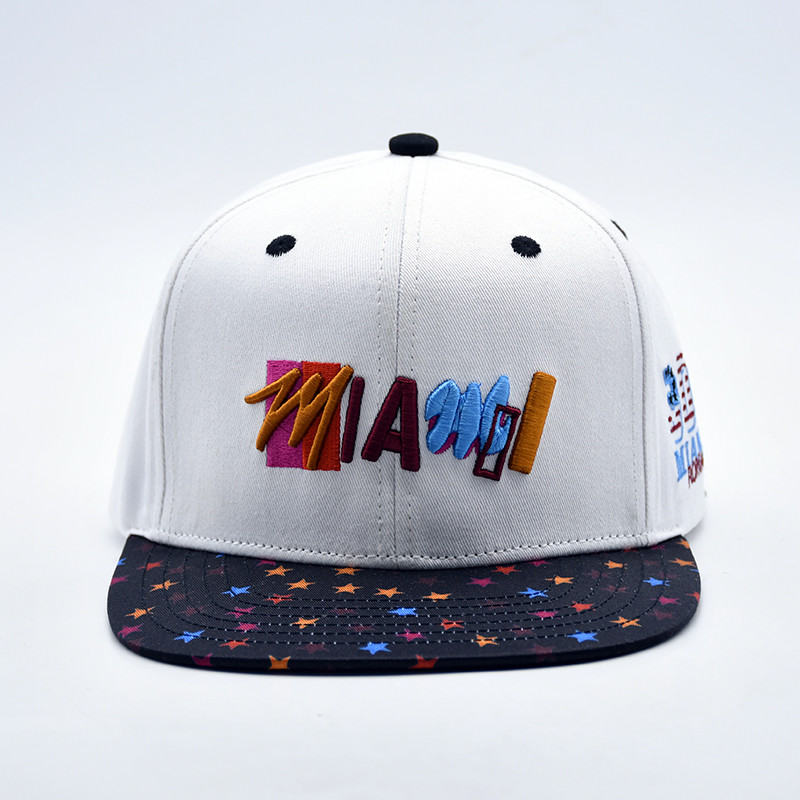 New Fashion Hip Hop Outdoor Sport 3d Puff Snapback Cap Embroidered Logo Custom High Quality Men Women Flat Brim Snapback