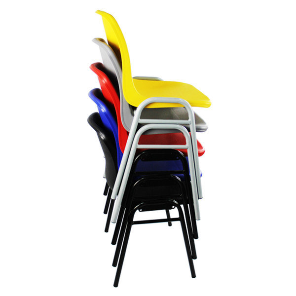 Commercial Wear Resistance Stackable Office Chairs With Writing Pad