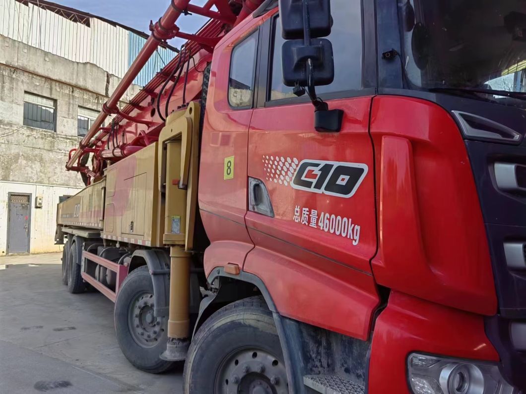 Good Original Condition Stable Working 2021 Sy 60m Concrete Pump Batching Plant Used Mobile Pump Sale Is Attractive Price