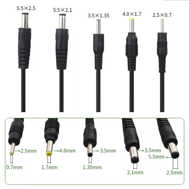 OEM ODM USB To DC Power Cable , USB Data Cable Cord DC 5.5x2.1 For Camera