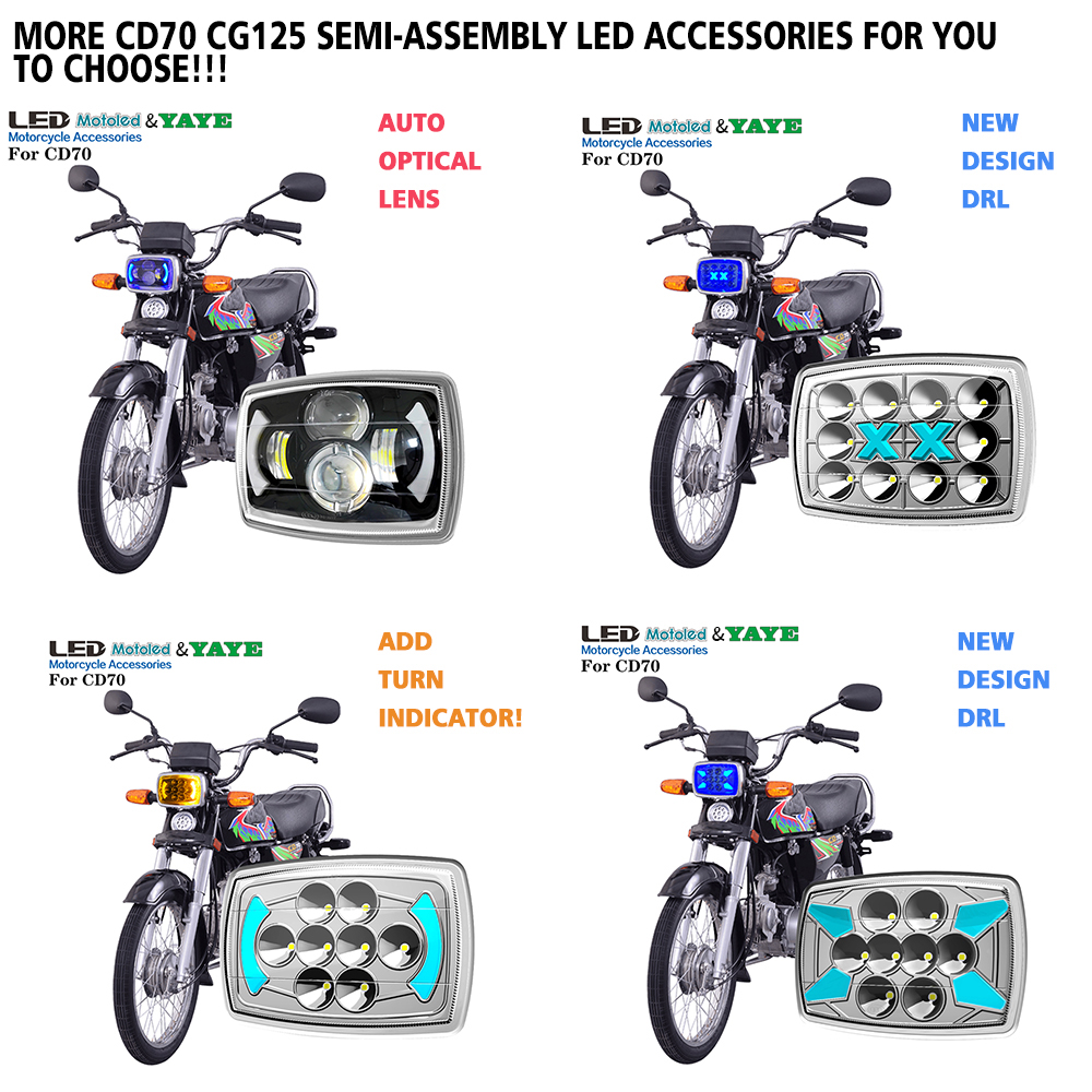 High Power Lmitation Lumen LED Headlight Bulb with High thermal Conductivity Housing