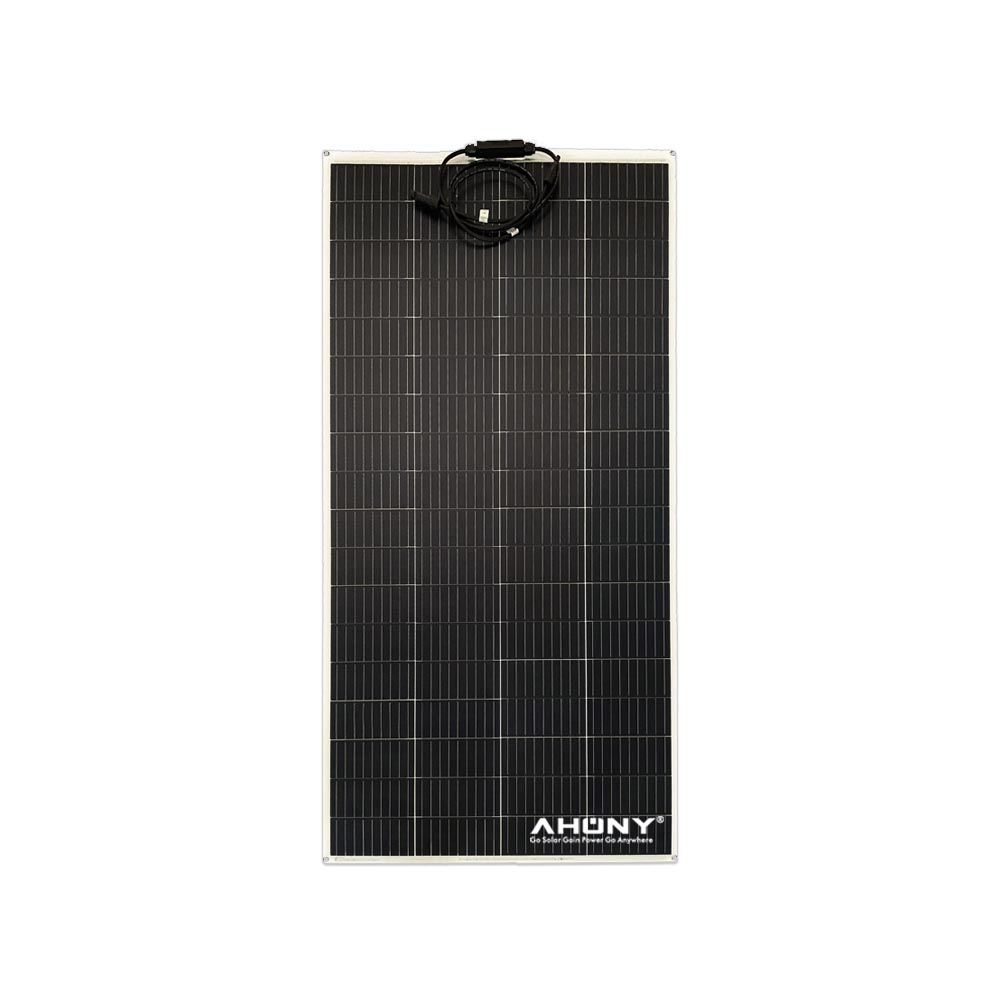 150w Bendable Solar Panel Semi Flexible roof shingles off grid solar power system For Rv Camp Portable Generators Vans Fence