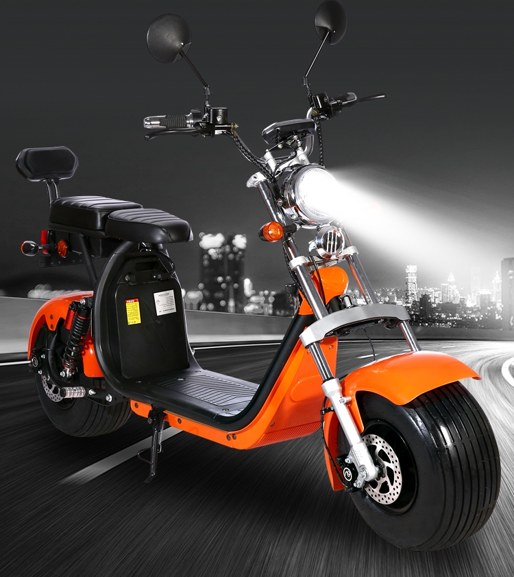 Big Harley Electric Scooter 2000w 1000w 12ah 60v 1500w Harley Coco Bike
