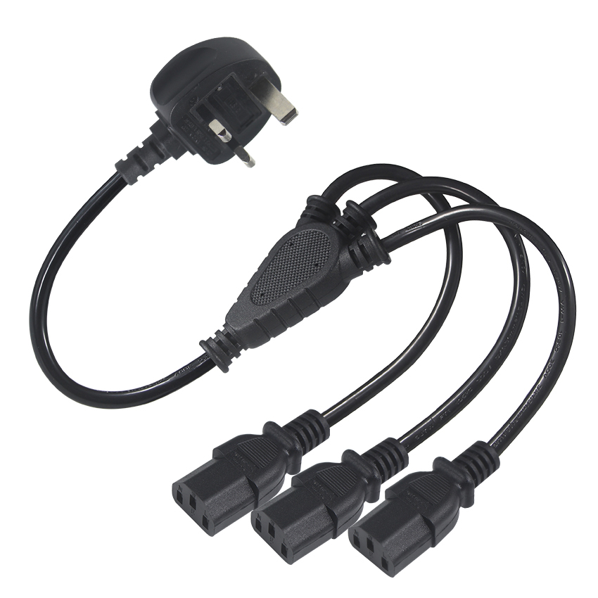 1M Electric Power Cord 13A 250V Ac Extension Cable For Rice Cooker