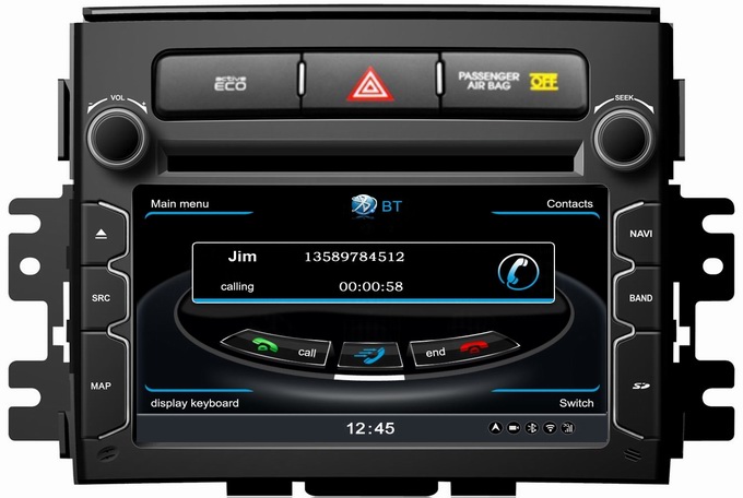 Ouchuangbo S100 Platform DVD Player GPS 3G Wifi Navi Radio RDS For kia soul 2012 OCB-218