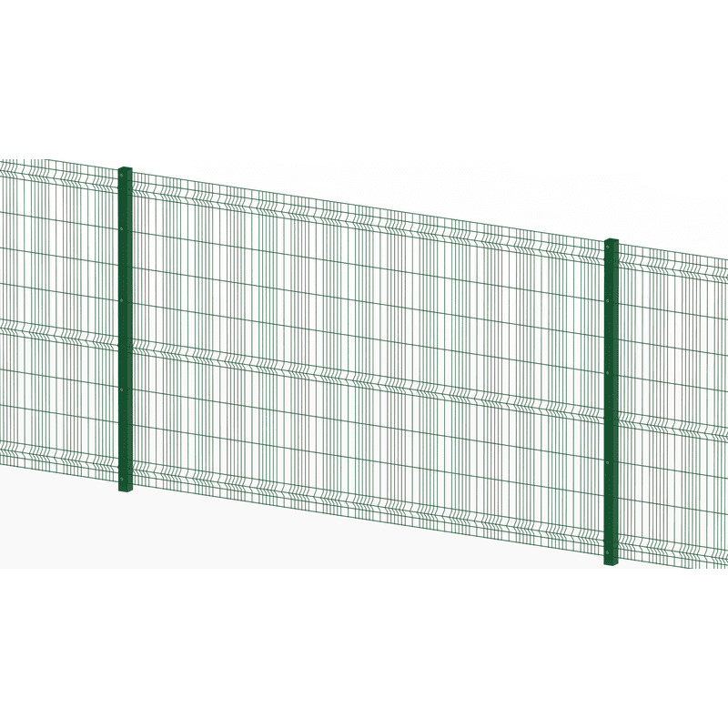 Welded Wire V Mesh Security Fencing PVC Home Garden 4mm 2.5m