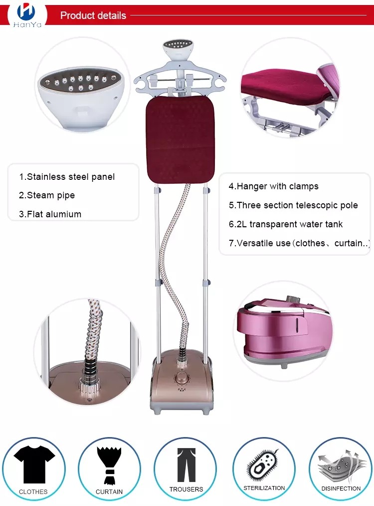 Laundry Easy Movement Travel Garment Steamer Colorful Simple Wrinkle Press Iron