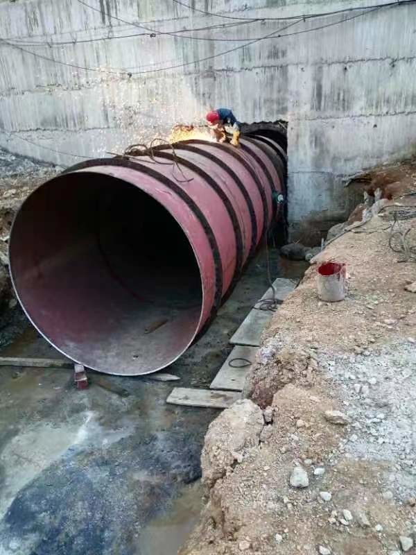 Customizable Stainless Steel Welded Penstock Pipe for Rigid Applications